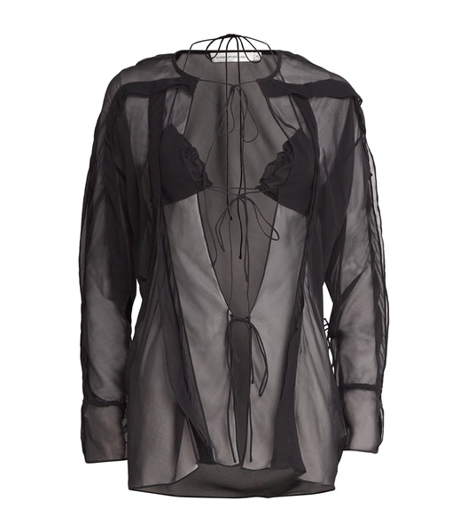 Silk Kaftan Shirt 