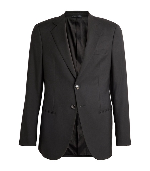 Cashmere George Single-Breasted Blazer 