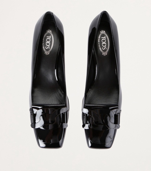 Patent Leather Cuo Pumps 50