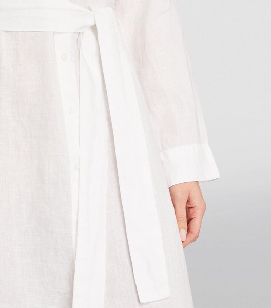 Linen Dania Midi Shirt Dress