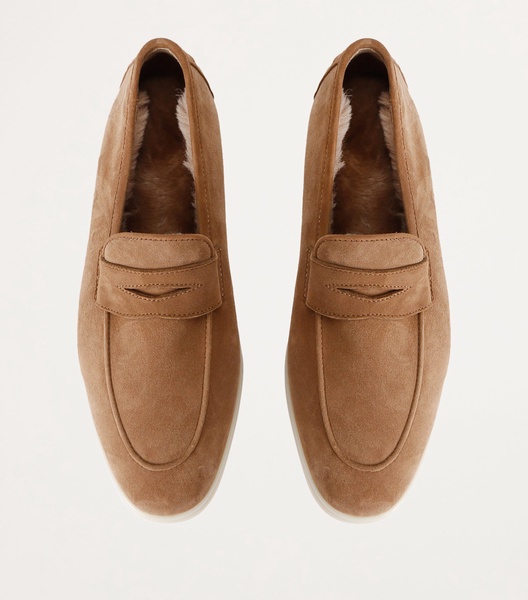 Suede Loisir Gommé Loafers