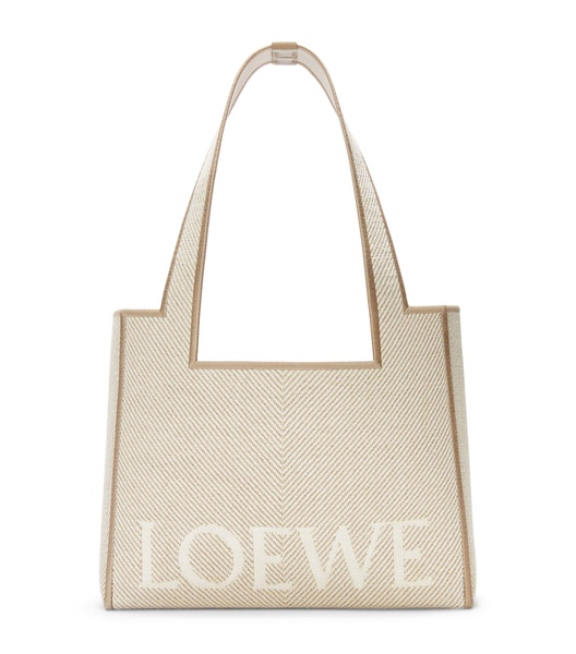 Medium Canvas Font Tote Bag