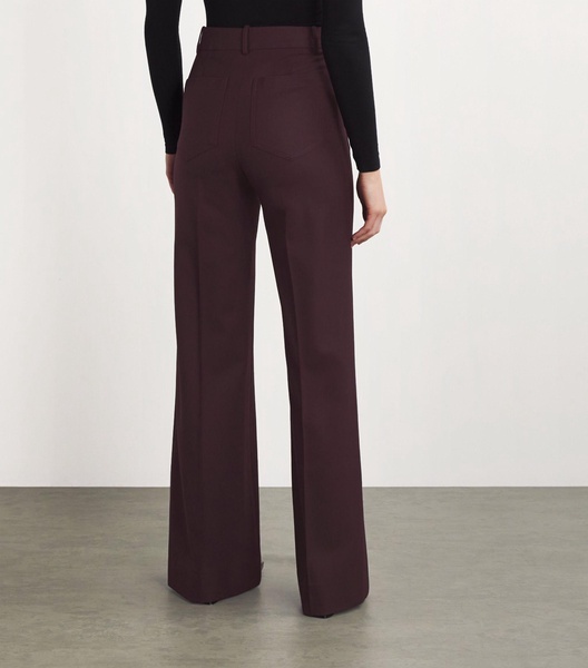 Wool-Blend Alina Trousers