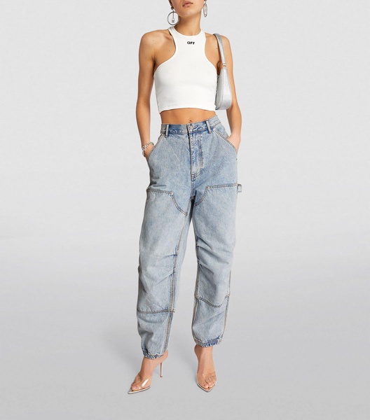 Double-Front Carpenter Jeans