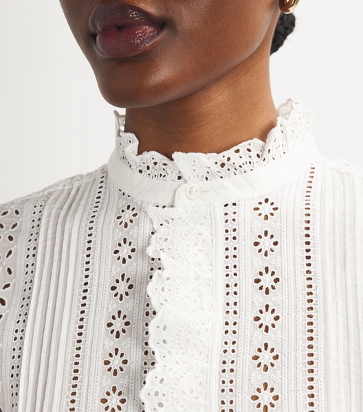 Broderie Anglaise Blouse