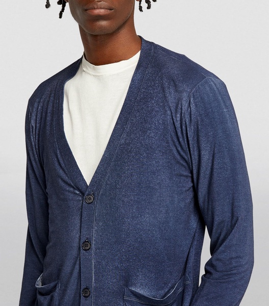 Jersey V-Neck Cardigan