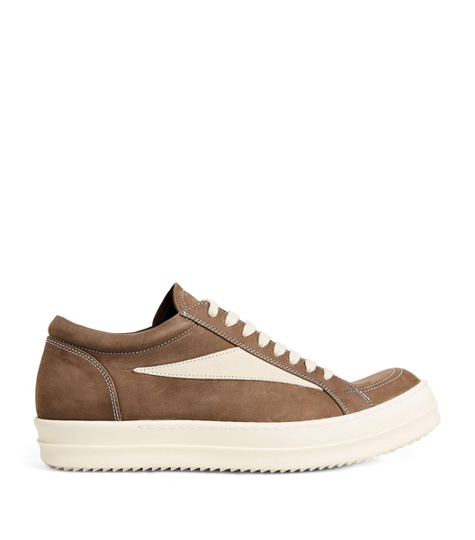 Leather Vintage Low-Top Sneakers