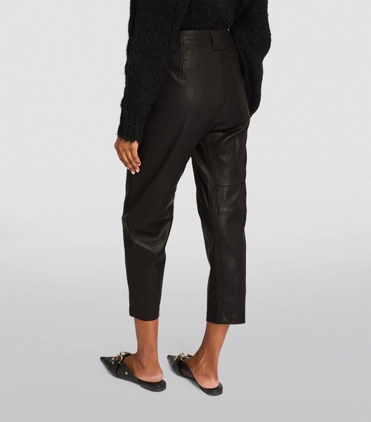 Leather Leyton Trousers 