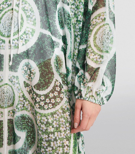 Green Topiary Kaftan