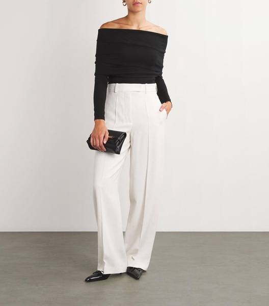 Cashmere Cara Off-The-Shoulder Top