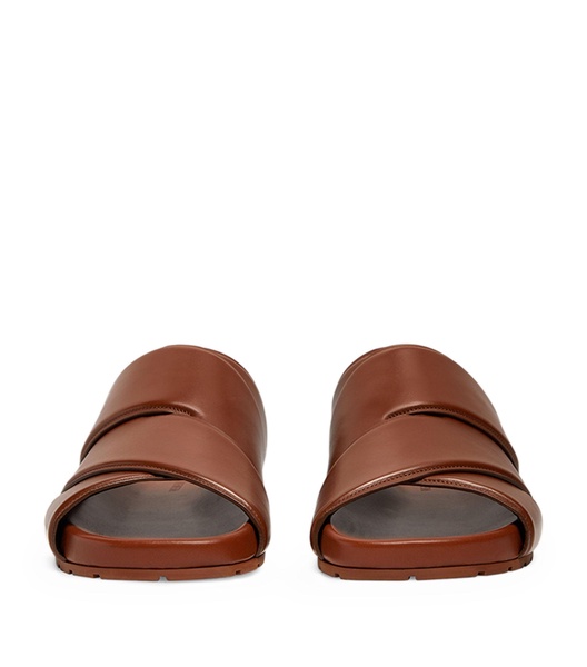 Leather Bridge Slides