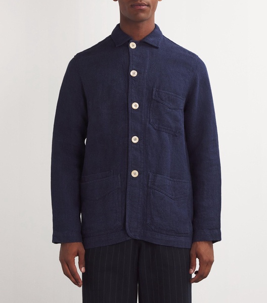 Linen Chore Jacket