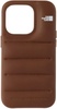 Brown 'The Puffer' iPhone 14 Pro Case