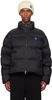 Black TRS Tag 01 Puffer Down Jacket