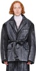 Black 'The Trompe-L'œil' Padded Coat