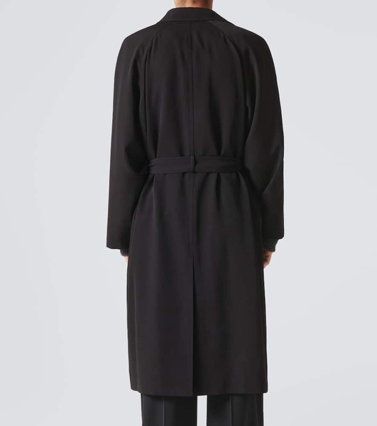 Kolden belted wool coat