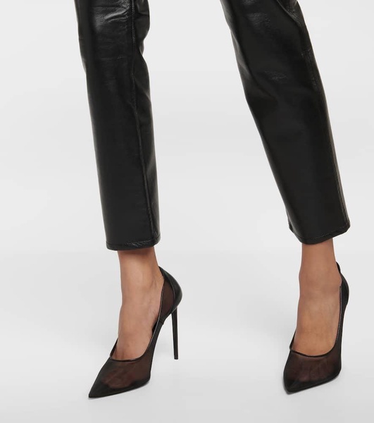 Jolene high-rise slim-fit pants