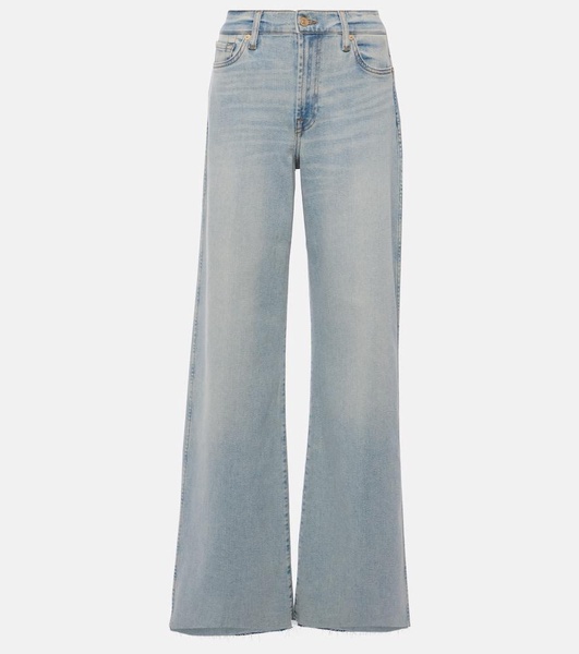 Lotta high-rise wide-leg jeans