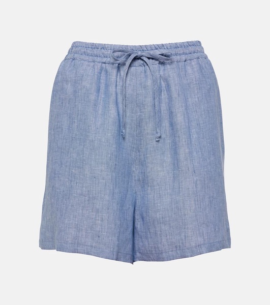 Perth linen Bermuda shorts