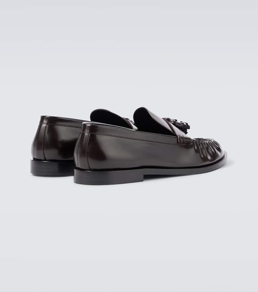 Classic leather loafers