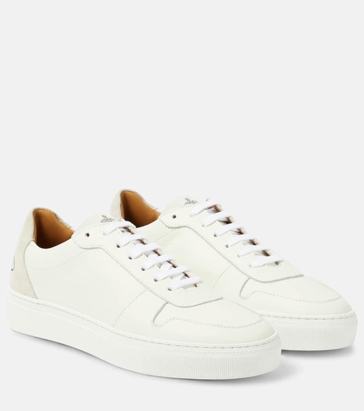 Leather sneakers