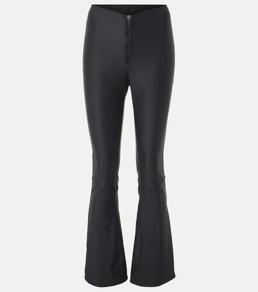 Altaire mid-rise flared leggings