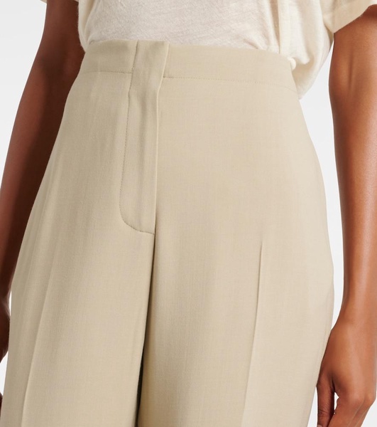 Auden high-rise wide-leg pants