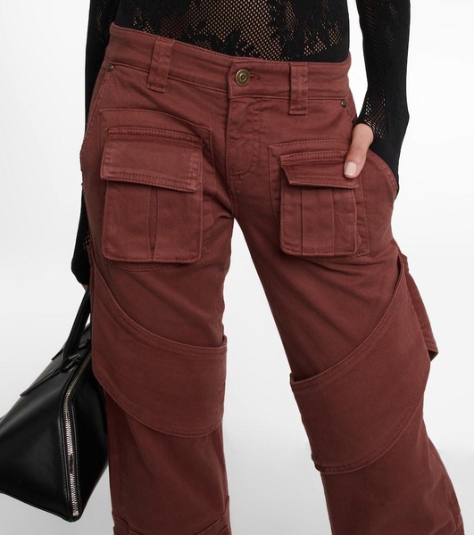 Cotton canvas cargo pants