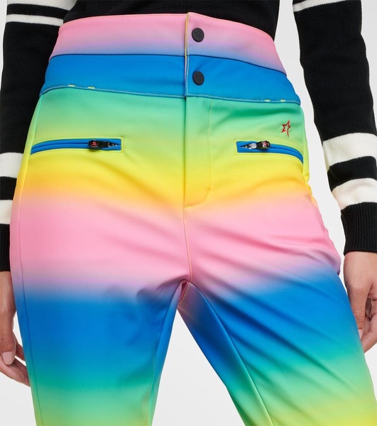 Aurora high-rise flared ski pants