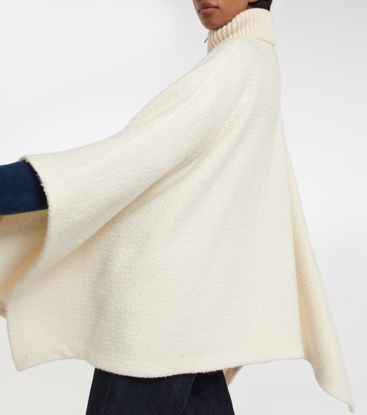 Britney cashmere and silk poncho