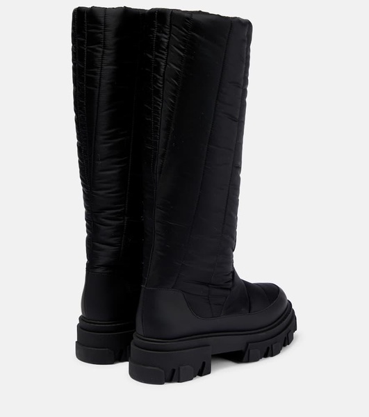 Gia 19 fabric knee-high boots