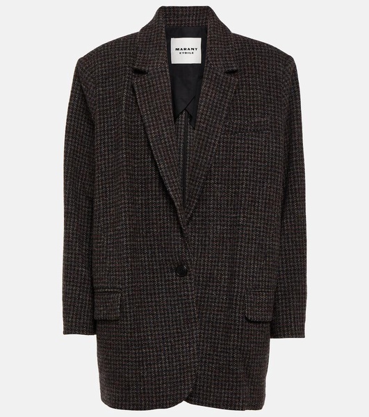 Cikaito single-breasted wool blazer