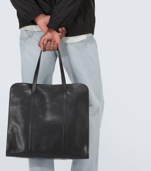 Ben leather tote bag