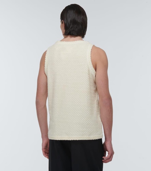 Cotton-blend tank top