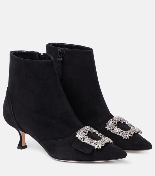 Baylow embellished suede ankle boots