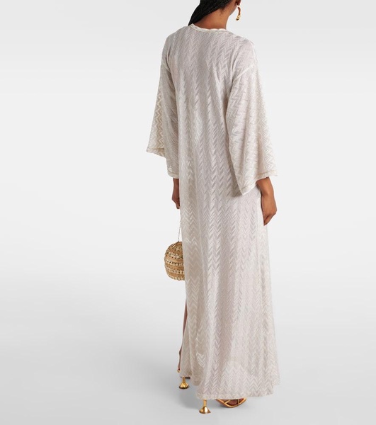 Lurex® beach cover-up