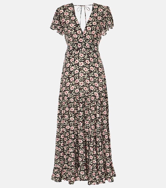 Delicia floral maxi dress