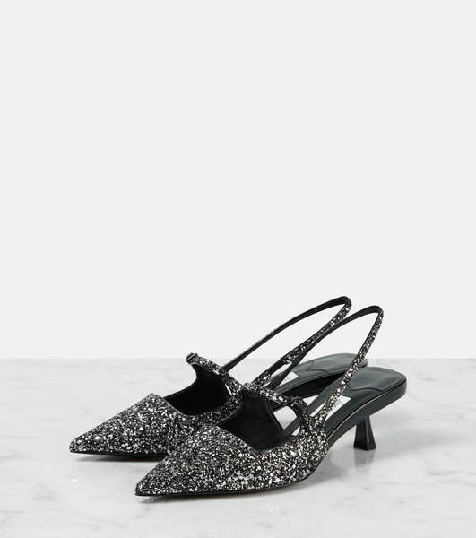 Didi 45 sequined slingback pumps