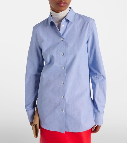 Metis cotton poplin shirt