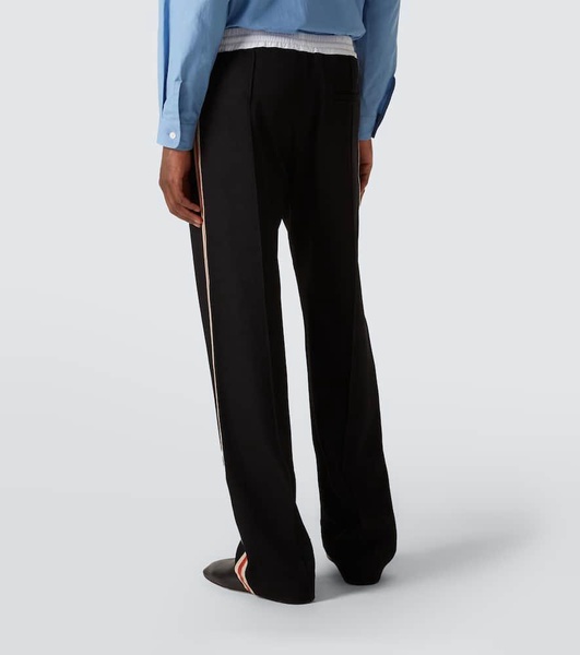 Rest wool wide-leg track pants