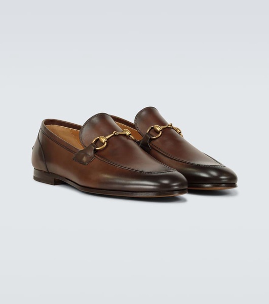 Gucci Jordaan leather loafers