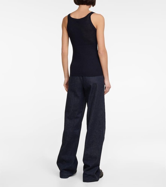 Nevin cashmere and silk tank top