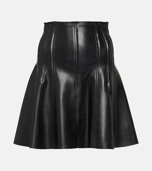 Grace faux leather miniskirt