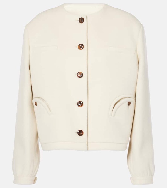 Gliss wool and cashmere-blend jacket