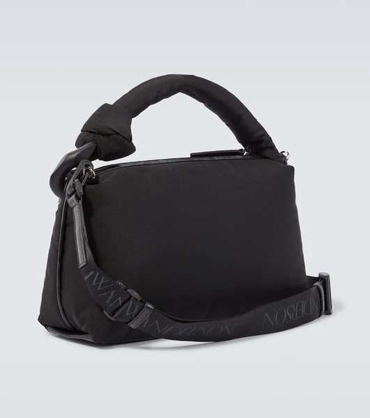 JWA Corner leather-trimmed crossbody bag