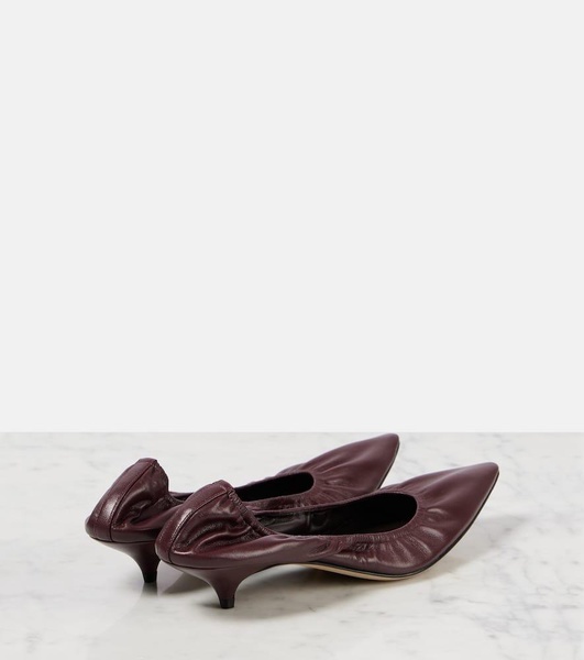 Liisa leather pumps