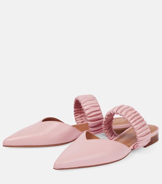 Matilda leather slippers