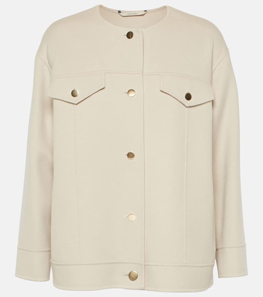 Florence single-breasted wool jacket