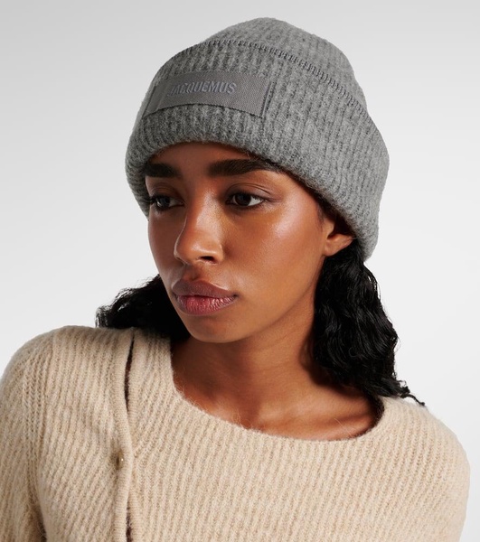 Le Bonnet Gros Grain wool-blend beanie