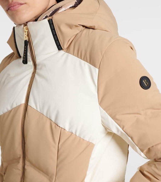 Delina colorblocked ski jacket